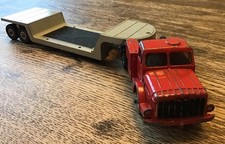 Dinky Supertoys Mighty Antar Low Loader 986 Red and Grey,original vintage.