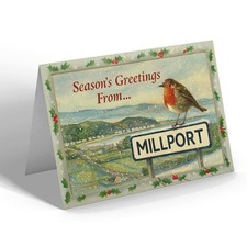XMAS NOTELET - Millport - Kames Bay & Firth of Clyde - Vintage Design