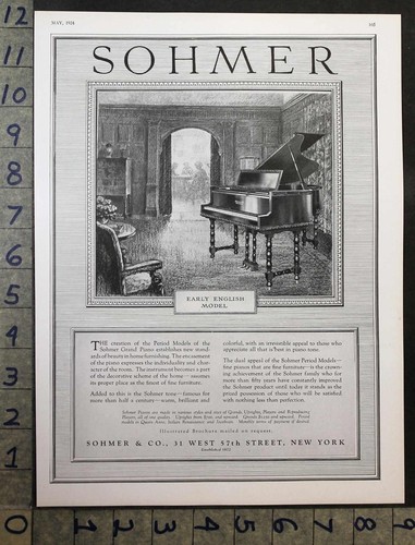 1924 sohmer reproducing grand - sohmer,