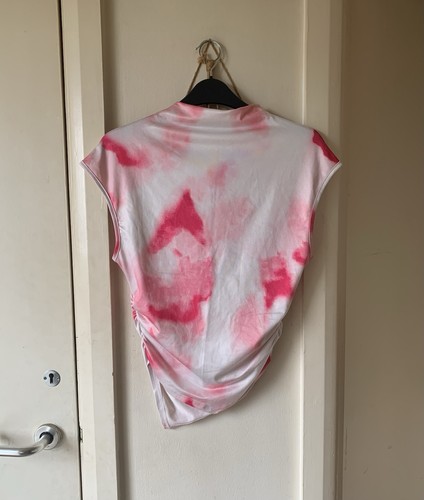 Cute pink and - pink-and-white, tie-dye
