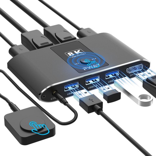 60hz displayport kvm switch - 8k@60hz,
