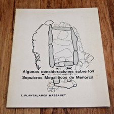 Megalithic Tombs Menorca Minorca Prehistoric Archaeology Balaeric Islands RARE