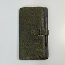 Hermes Bearn Wallet Khaki