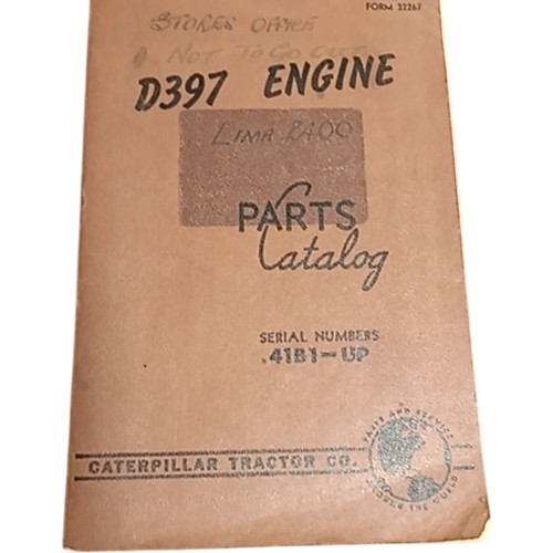 Caterpillar d397 engine parts - caterpillar,