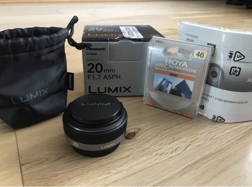 Panasonic lumix 20mm 1 7 - lumix, g