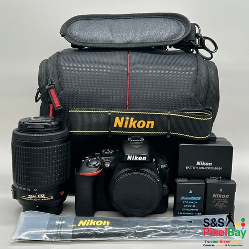 Nikon d5600 dslr camera - camera, +