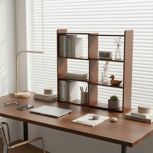 Desktop bookcase small tier - desktop,