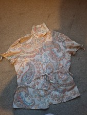 Ronit Zilkha Vintage Blouse Size 14