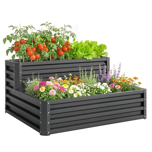 Outsunny tier galvanised - outsunny,