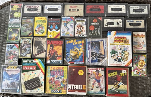 Vintage computer video games - vintage,