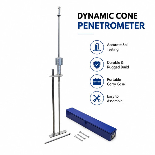 Dynamic cone penetrometer with - dynamic,