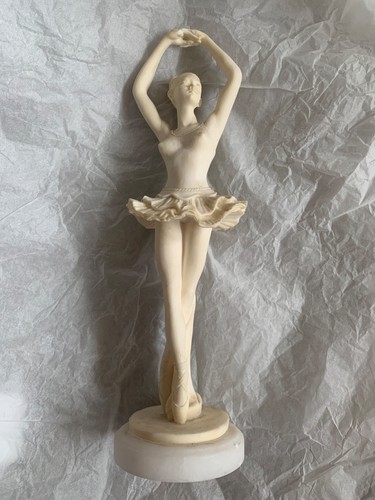 Art deco white alabaster - deco,