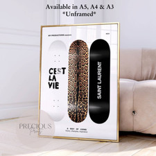 Leopard Cheetah Skateboard