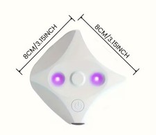 Smart Toilet Cleaner 1pc Toilet Purifier + 1pc Double-Sided Tape USB Charging...