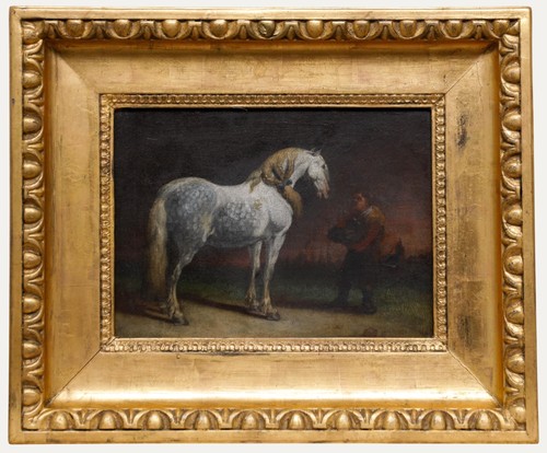 Fine georgian 18th century oil - 18th,