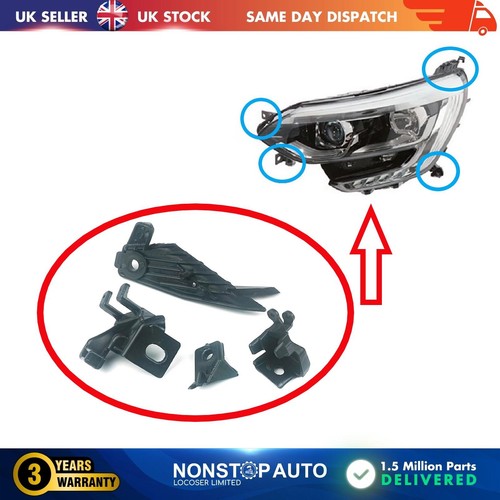 Headlight repair kit bracket - headlight,
