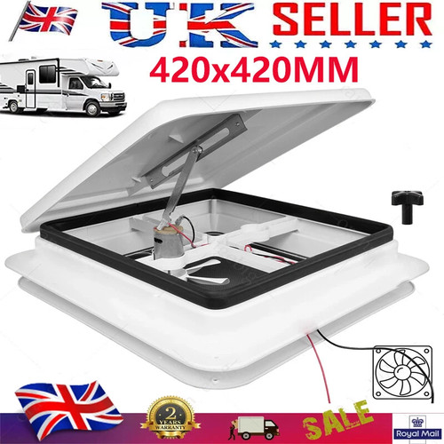 Roof vent fan kit - kit, inch