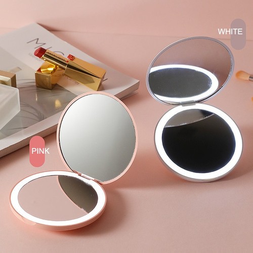 Compact travel mirror - mirror, 1x/10x
