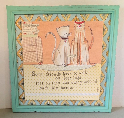 Pet cat art leigh standley - by,