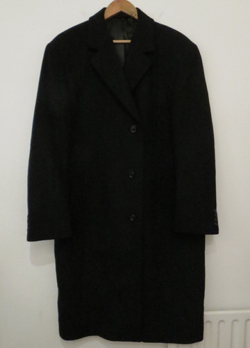 Crombie stafford coat navy - crombie,