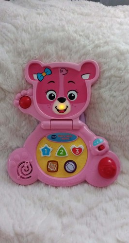 Vtech bear baby laptop pink - bear's,