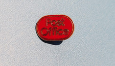 Vintage Post Office Red Enamel