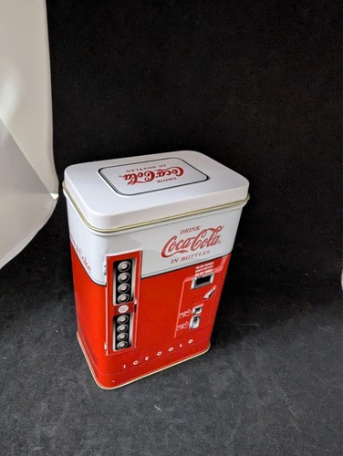 Vintage coca cola tin coke - tin,