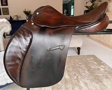 FALCON HAWK EVENT • GENERAL PURPOSE SADDLE • 17" • HAVANA BROWN • MEDIUM