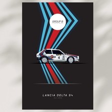 Lancia Delta Martini Rally Car