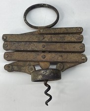 Rare Antique Heeley & Sons Weir 1 Corkscrew 1880’s 