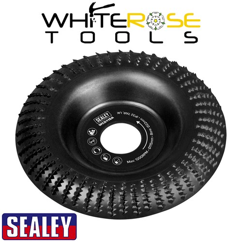 Sealey wood carving disc - sealey, 115mm