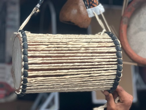African talking drum gangan - drum,