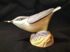 Royal Worcester Nuthatch Bird