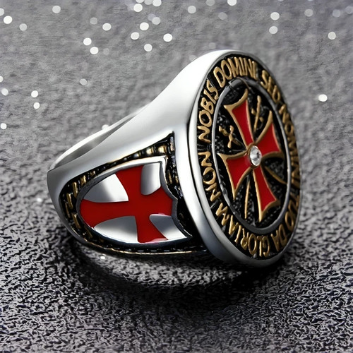 Ring gold stainless - gold, steel