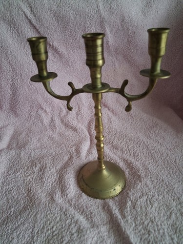 Vintage french brass - french, candle