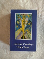 Aleister Crowley Thoth Tarot Deck Vintage, Official Orbo Templi Orientis
