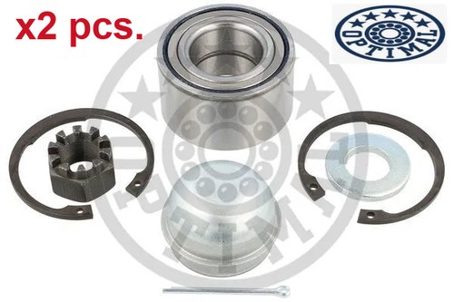Pcs front wheel hub bearing - front,