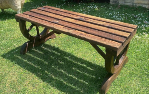 Rustic garden bench outdoor - rustic,