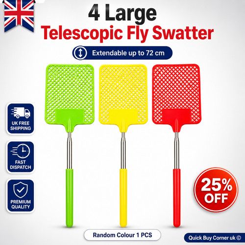 Fly swatter telescopic - fly,