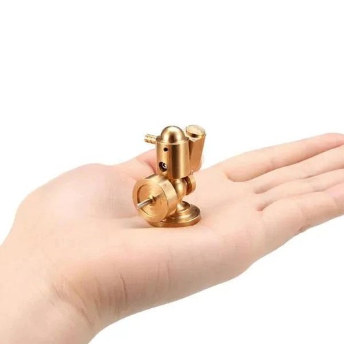Mini brass steam engine - steam,