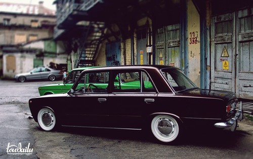 Car old lada - car,
