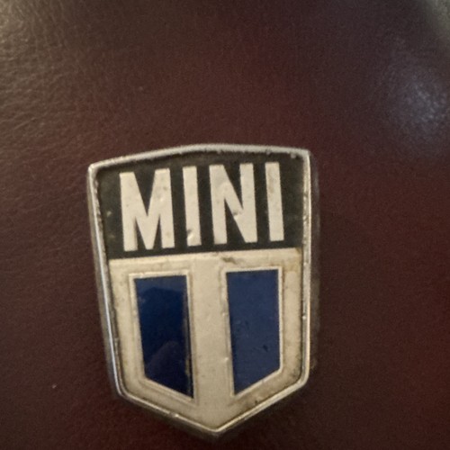 Mini car badge - mini,