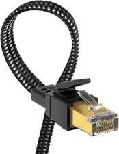 Braided flat cat8 - braided, network