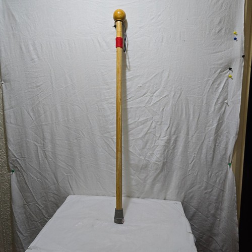Wooden walking stick with - stick,