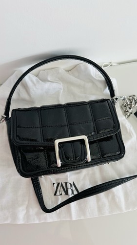New zara black - new, leather