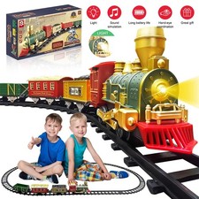 Kids electric train set light - train,