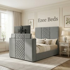 Luxury Saxon TV Bed Frame in