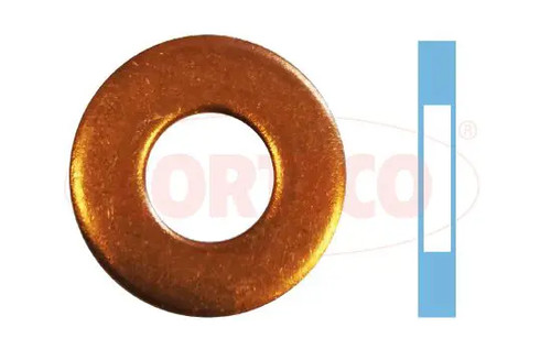 Injector washer copper blister - washer,