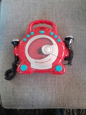 Early Learning Centre Sing a Long Karaoke CD Player With 2 Microphones. WORKING