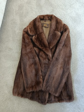Brown Vintage Saga Mink Fur